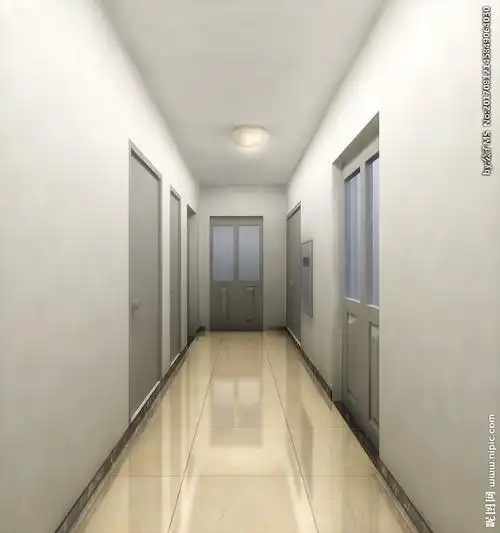 住宅楼走廊效果图图片设计图__室内设计_环境设计_设计图库_昵图网