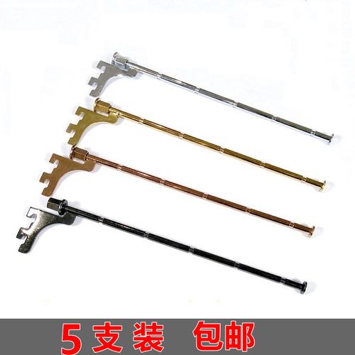 内衣内裤文胸服装店挂钩挂杆卡a柱上梯柱挂杆挂钩衣服衣架展示架