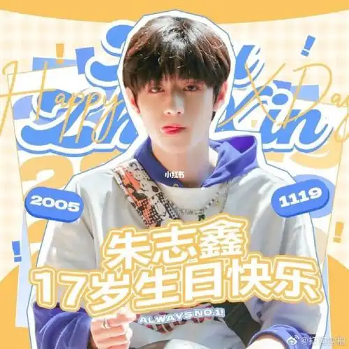 朱志鑫17岁生日快乐