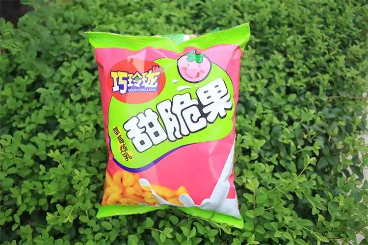 【临颍馆特产】巧玲珑 甜脆果草莓味 1*4*8*70g 箱