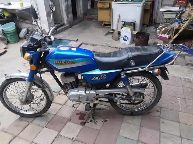 豪爵铃木100整车原装骑的非常爱惜15866