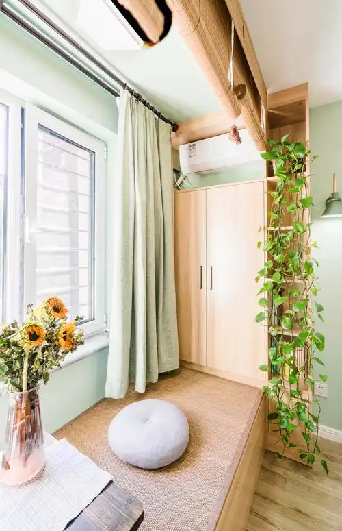 小户型住宅阳台设计阳台榻榻米潮流混搭阳台设计图片赏析