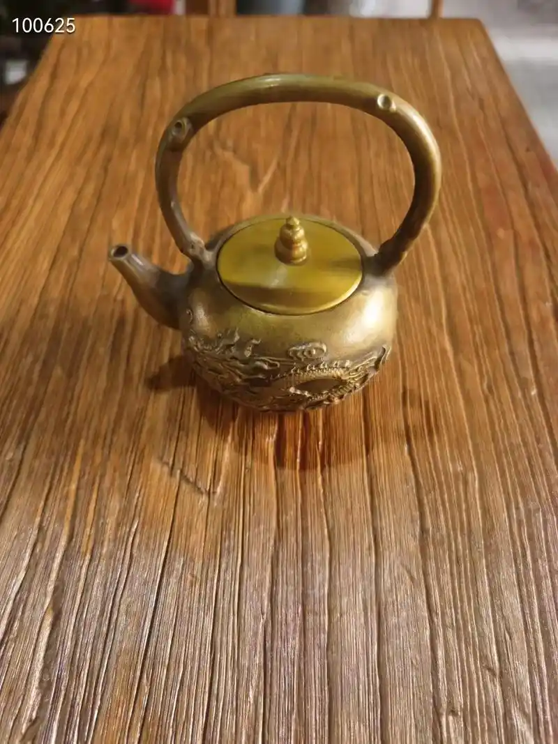 偶得【铜壶】完整一套,图案,诗意深长,包浆厚重,9个秒杀价1 - 抖音