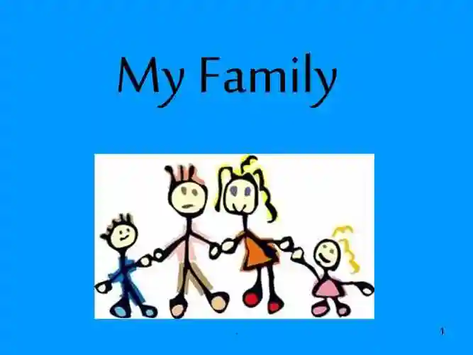 myfamily幼儿学英语家庭ppt课件ppt