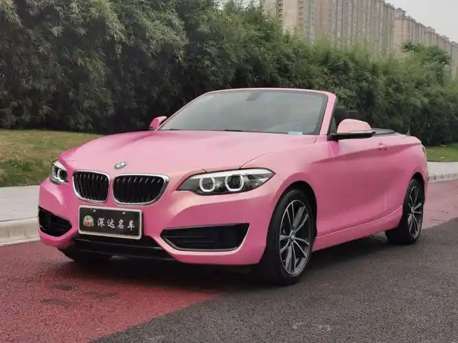 长沙2019年3月宝马宝马2系2018款220i敞篷轿跑车运动设计套装红色手自