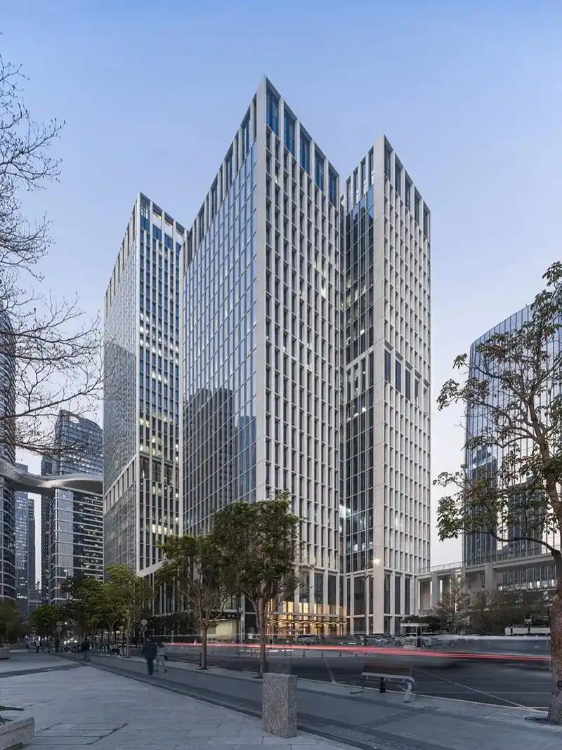 深圳前海大厦.城市空间的互联 #高层建筑 #幕墙 #立面系统 - 抖音