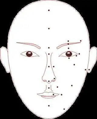 面相术十二宫位和痣的位置,男女面部痣位置看命运