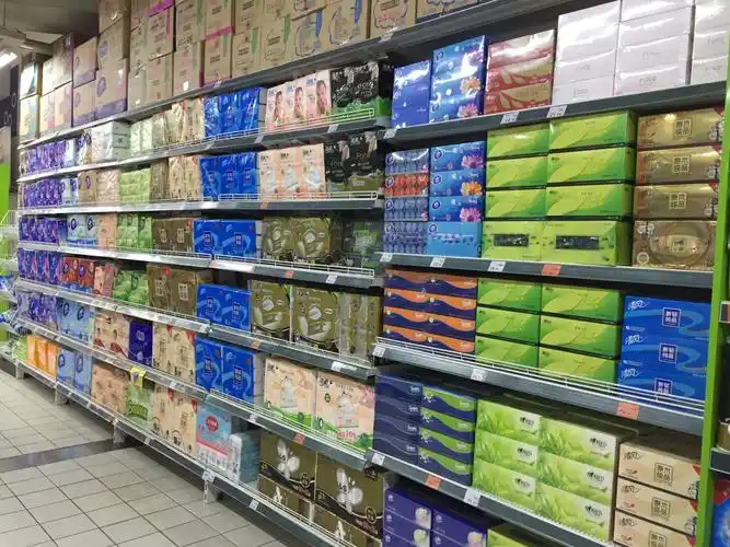 关山城市广场店纸品陈列