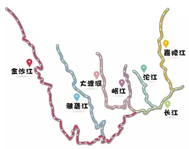 今天,小编就带你去探寻一下6条四川最著名的河流,绝大部分都来自西部.