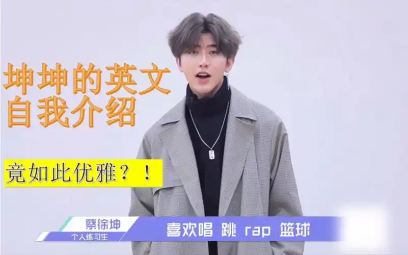 疑似坤坤海外面试资料流出(ai鸡你太美英文版)