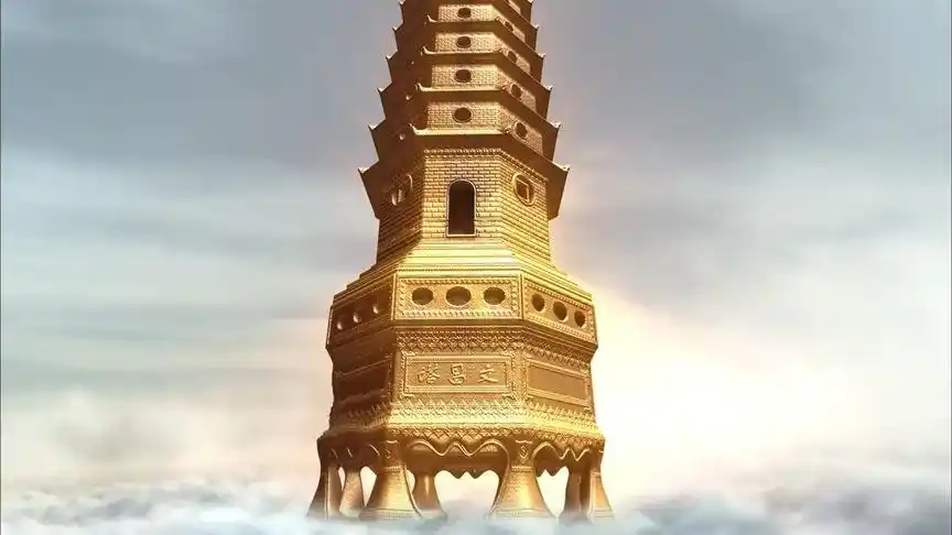 新西游记:托塔天王李靖放出法器文昌宝塔,想困住齐天大圣孙悟空