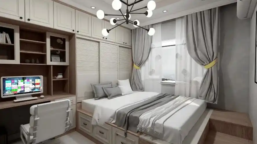 小户型卧室衣柜巧设计,避免拥挤,打造舒适空间,快来学习!