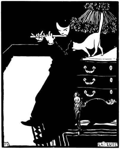 写生啦黑白世界菲利克斯瓦洛东的版画作品