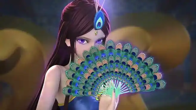 精灵梦叶罗丽:黑孔雀颜值太高,竟然比正牌孔雀都美出新境界!