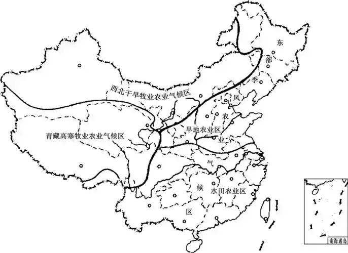 中国三大自然景观带