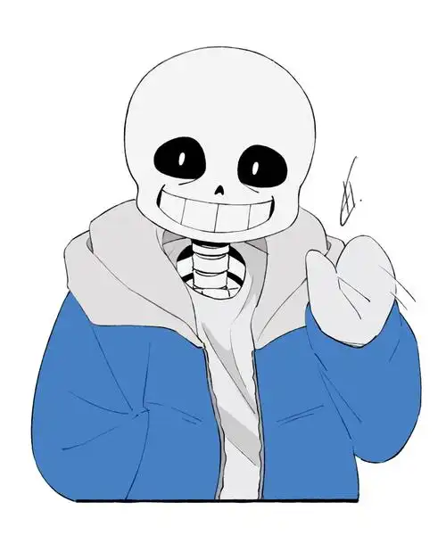 *sans在跟你打招呼. (-harechi.