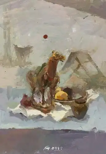 老鹰画室金鹰班色彩作品