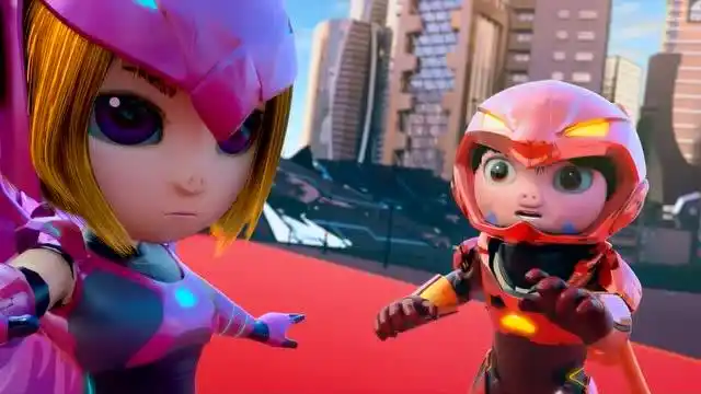 菲菲长大之后,可美了,把小猪猪都迷倒了