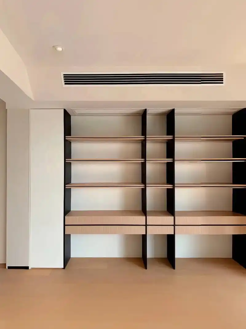 没想到吧!背景墙书柜还能这么做