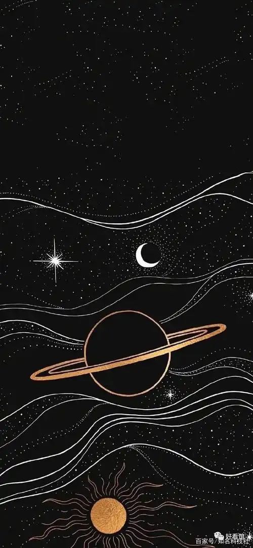 黑色系列壁纸 高清黑色背景图片 纯黑色手机壁纸「第30期」