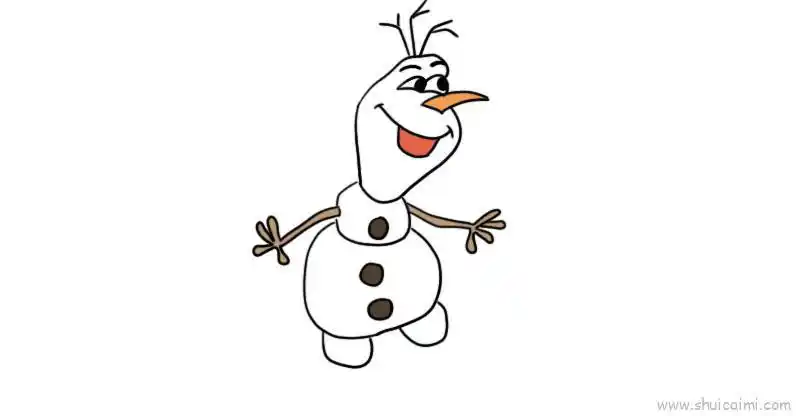 雪宝儿童画怎么画 雪宝简笔画图片大全