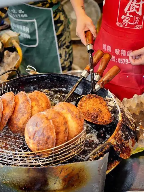 本地菜场老字号据说是温州最好吃灯盏糕