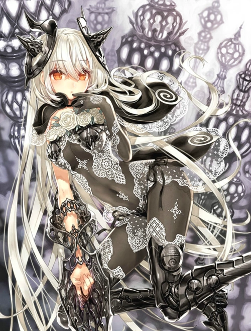 日本插画师画风相当精致的一组插画作品华丽繁复风格的视觉大作