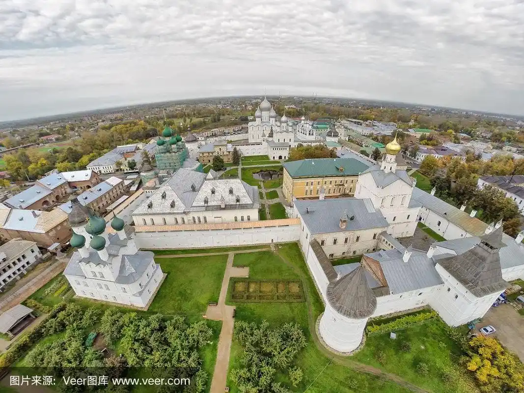 罗斯托夫克里姆林宫鸟瞰图