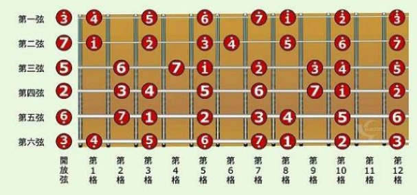 吉他入门零基础自学指弹第一课:吉他音阶