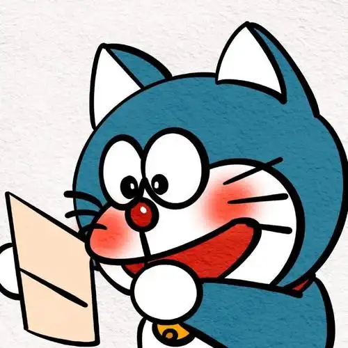 长耳朵的哆啦a梦个性微信头像