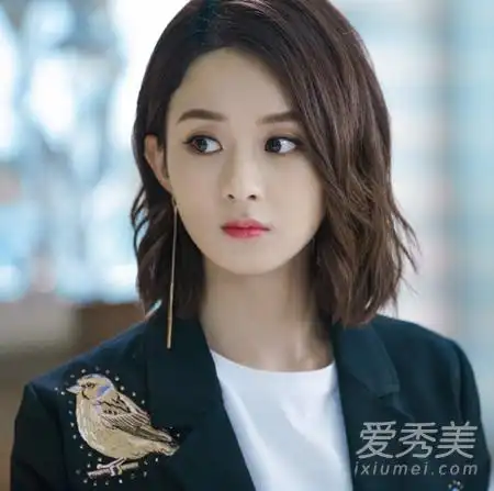 你和我的倾城时光赵丽颖发型:短卷发