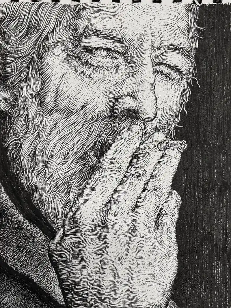 练习230404 抽烟的人.