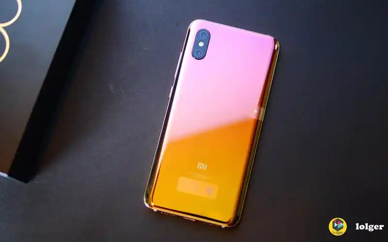 小米8屏下指纹 暮光金配色开箱