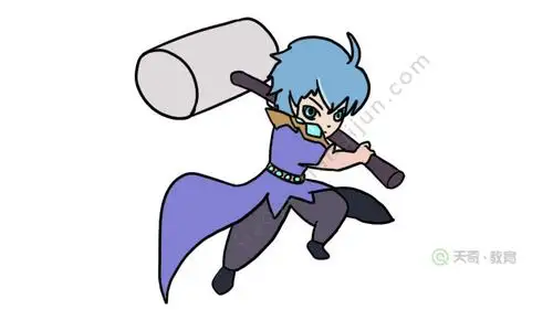 唐三简笔画教程