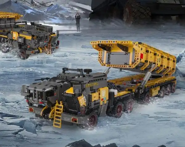 小米有品上架流浪地球cn373运载车14轮避震双仿真液压杆