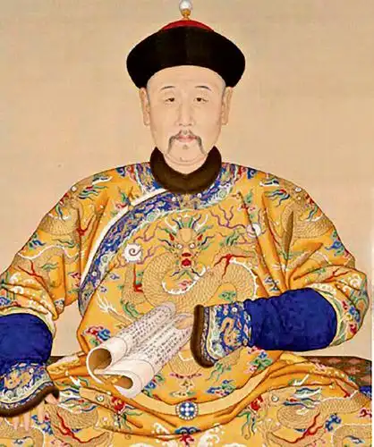 雍正画像雍正的书法,华贵大方,刚劲沉稳,有唐人颜鲁公的磅礴.