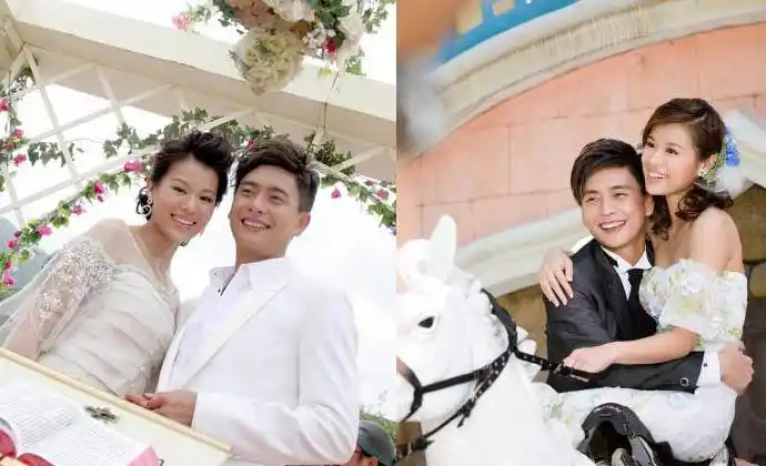 黄宗泽胡杏儿结婚照昔日甜蜜情人现如今身边都是他人