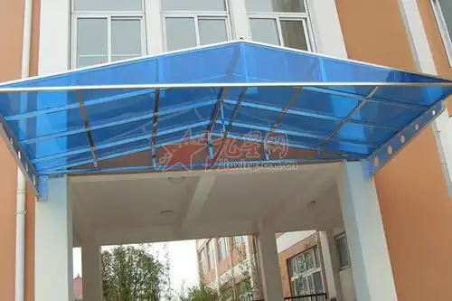 雨棚 彩钢板雨棚