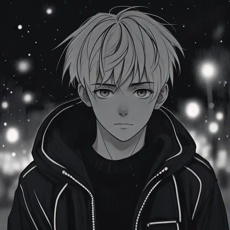 伤感男生头像,孤独且绝望92