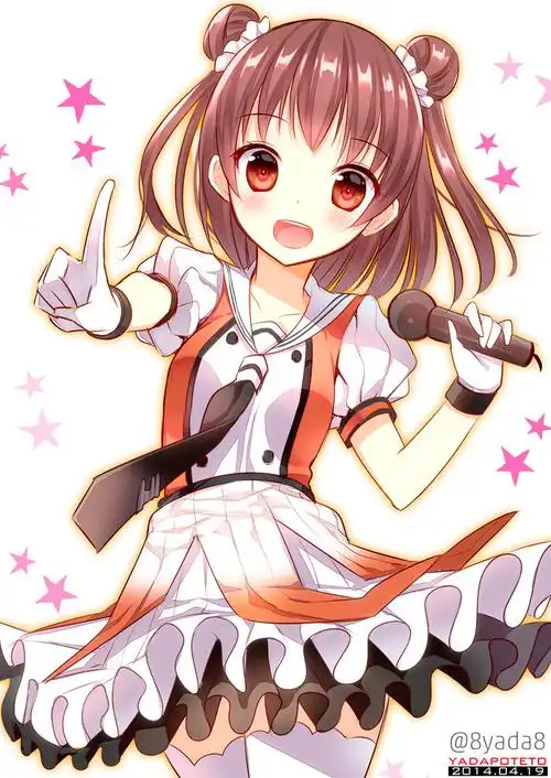 p站 二次元 插画 少女 头像 原创 那珂(2014/04/19) 那珂 那珂改二