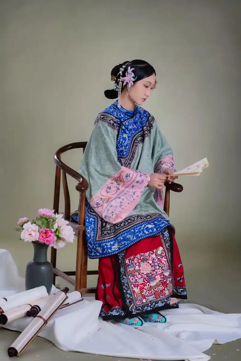 清代写真.#清汉女 #汉服约拍 #传统服饰 #北京约拍 - 抖音