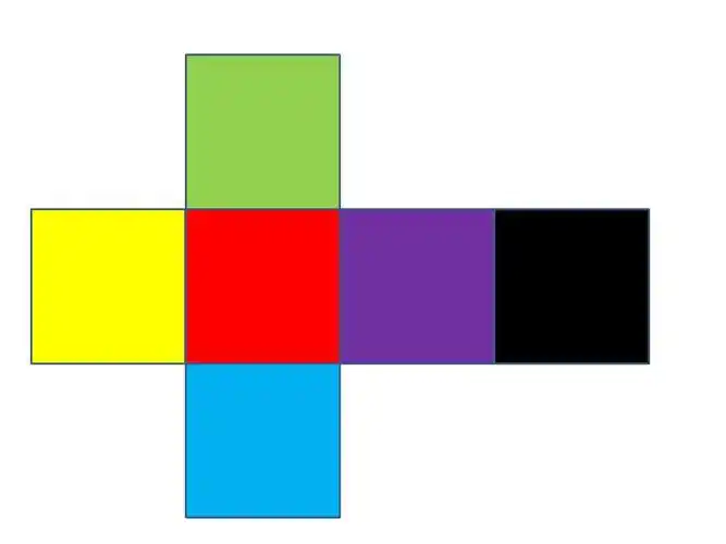 十一种正方体平面展开图图例(打印)