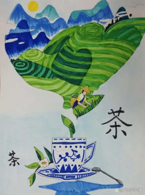 北京茶世界:"国茶振兴"2022青少年茶文化作品展示