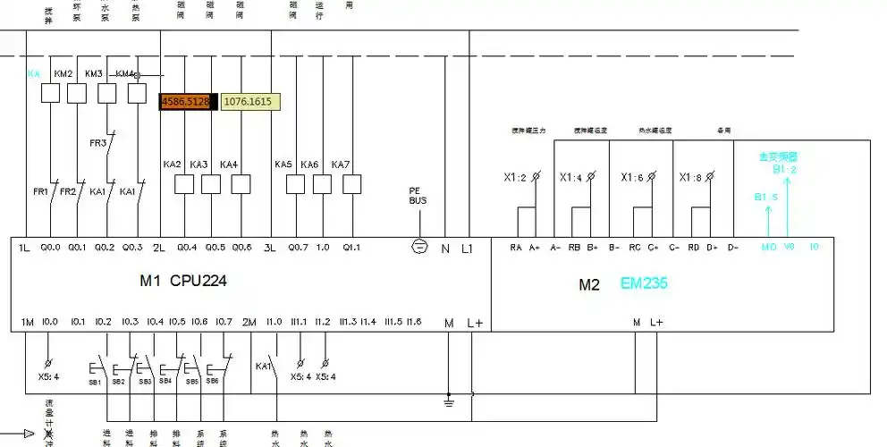 三菱plc电路图_电子街