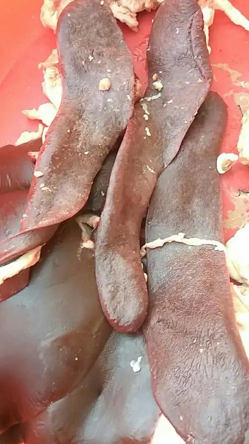 简单识别优质土猪肉～幕村黑花猪