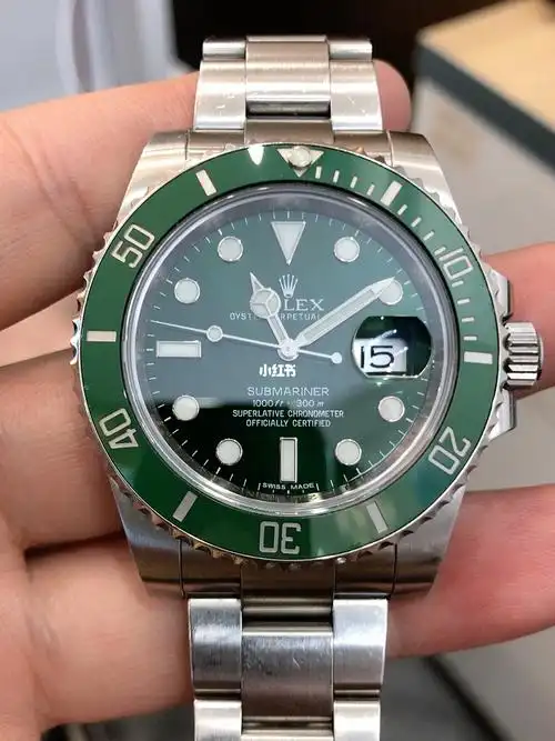 9615刚到店 劳力士116610 绿水鬼 磨砂扣 单表10.5节 品相完美.