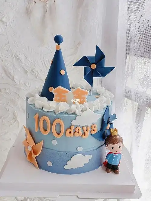 男孩生日蛋糕  #最好吃的奶油蛋糕  #男宝宝百天蛋糕  #兖州同城