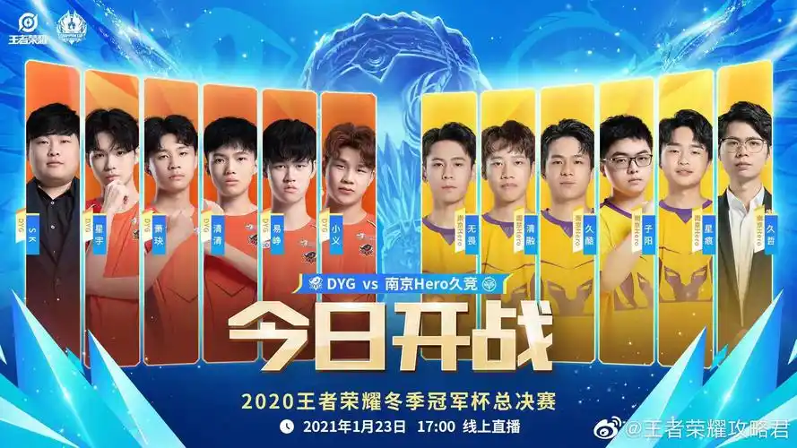 2020王者荣耀冬季冠军杯总决赛即将打响