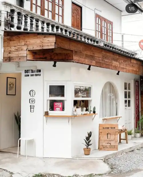 歪,我迷路啦00长颈鹿:歪,我长颈鹿啦#探店  #门头设计  #咖啡馆装修