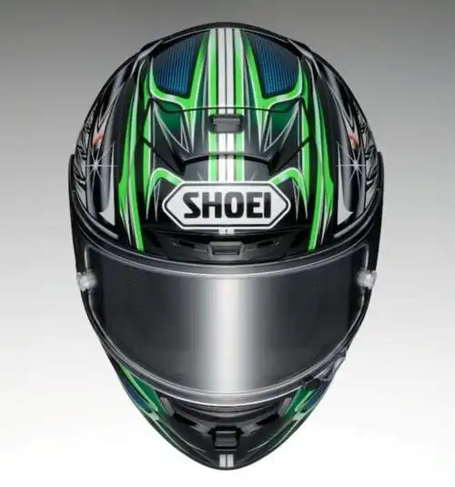 日本进口shoeix14柳川明防雾全盔跑盔头盔